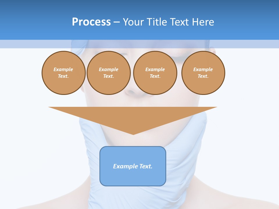 Plastic Woman Pretty PowerPoint Template