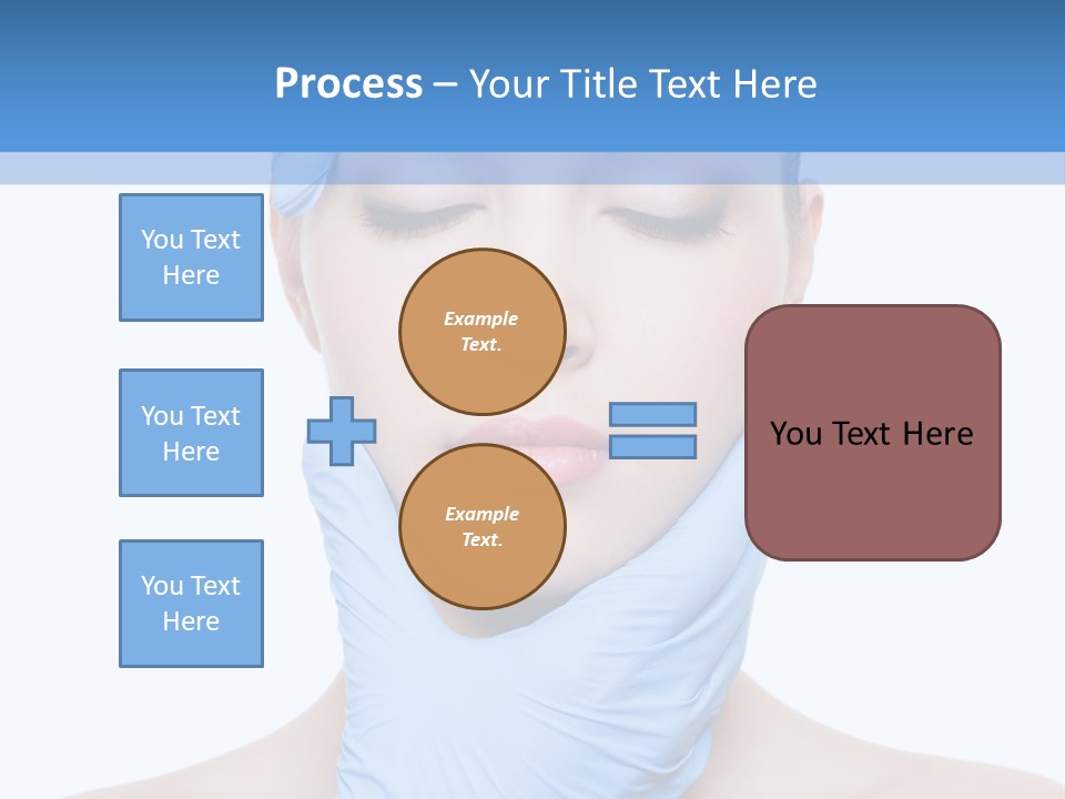 Plastic Woman Pretty PowerPoint Template