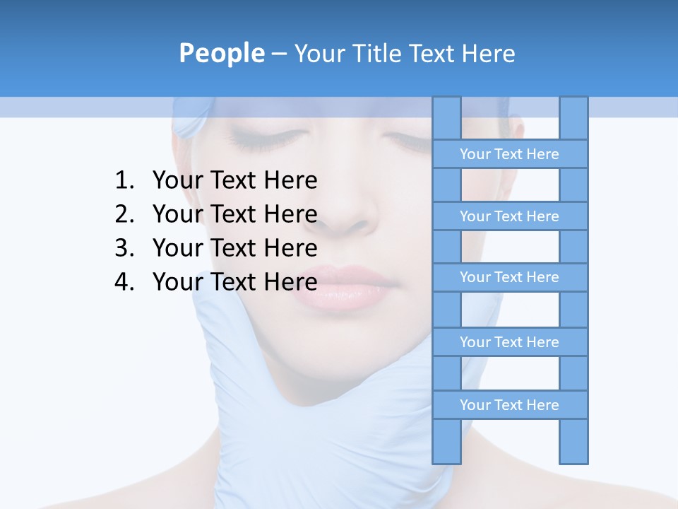 Plastic Woman Pretty PowerPoint Template