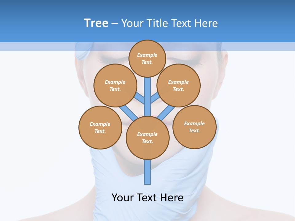 Plastic Woman Pretty PowerPoint Template