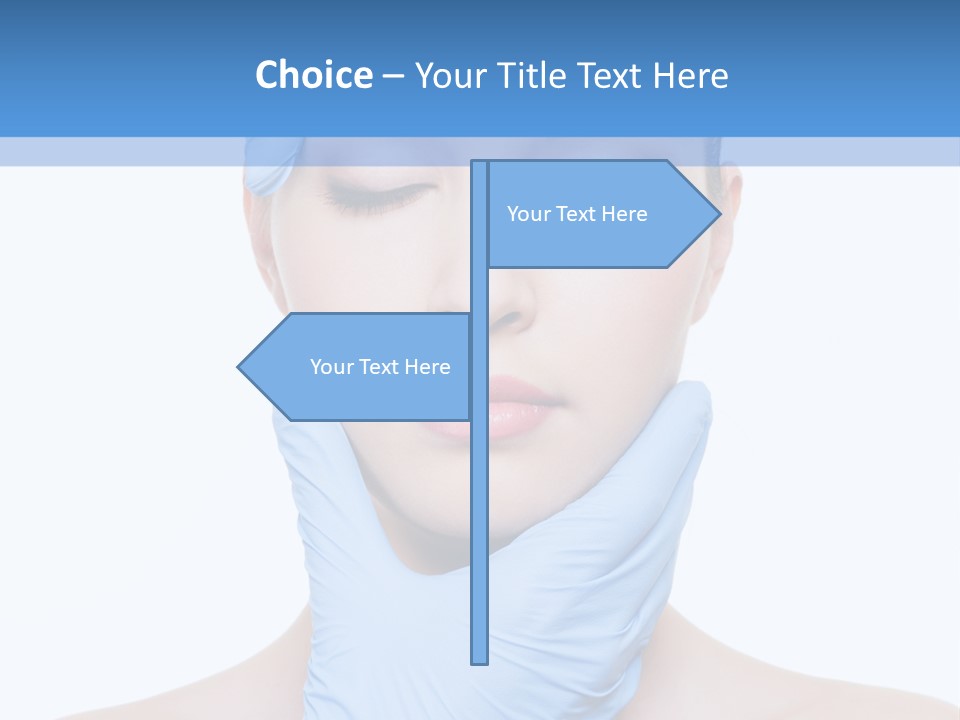 Plastic Woman Pretty PowerPoint Template