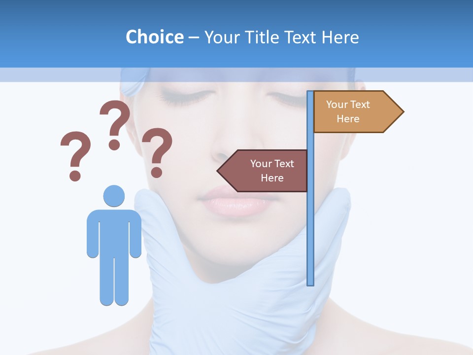 Plastic Woman Pretty PowerPoint Template