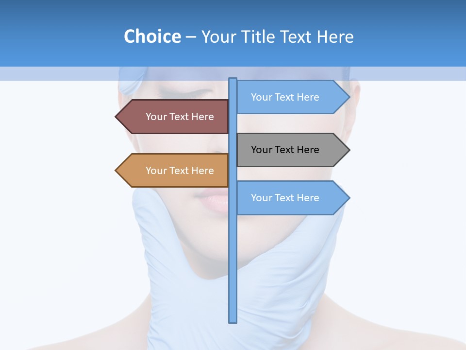 Plastic Woman Pretty PowerPoint Template