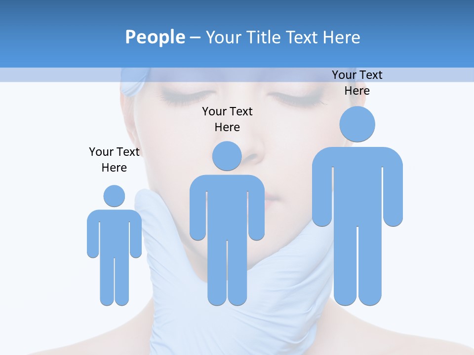 Plastic Woman Pretty PowerPoint Template