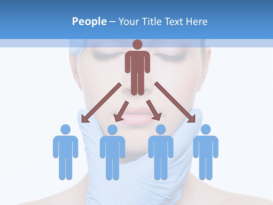 Plastic Woman Pretty PowerPoint Template