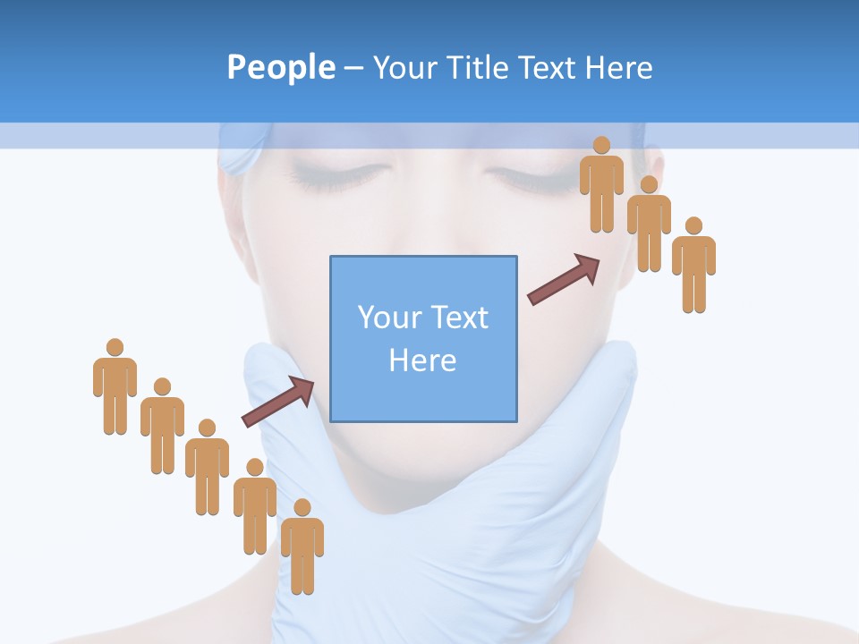 Plastic Woman Pretty PowerPoint Template