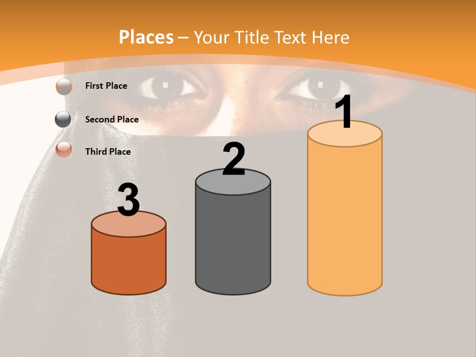 Middle Mysterious Beautiful PowerPoint Template