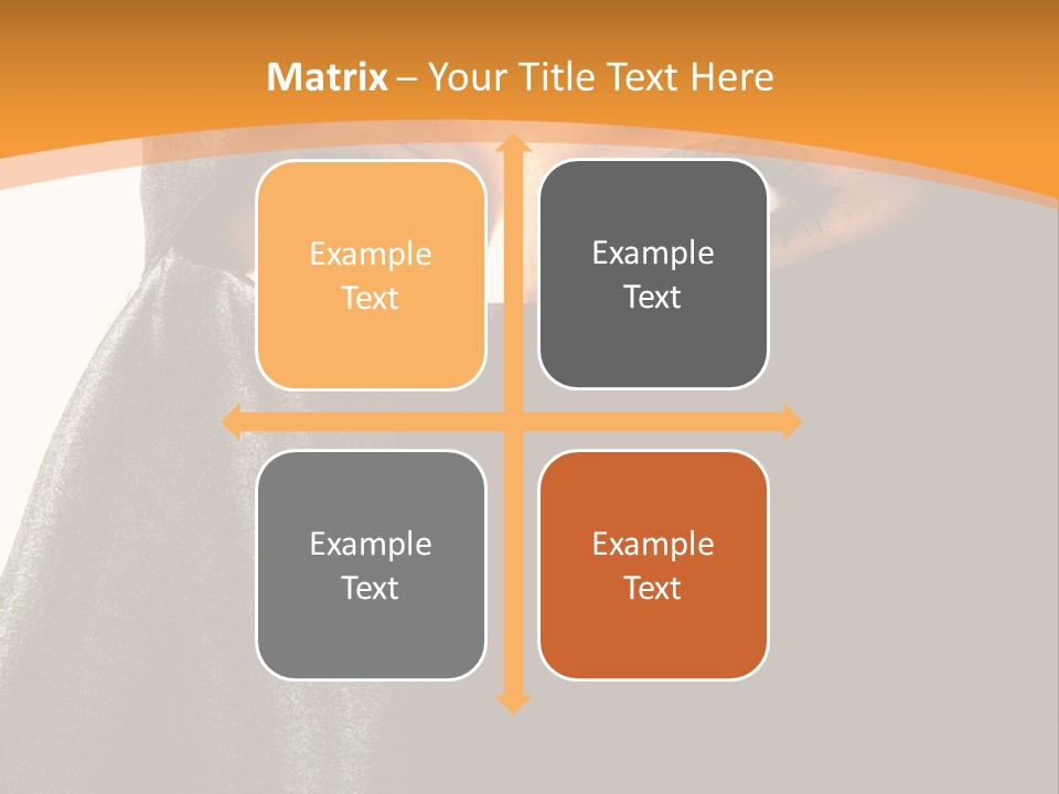 Middle Mysterious Beautiful PowerPoint Template