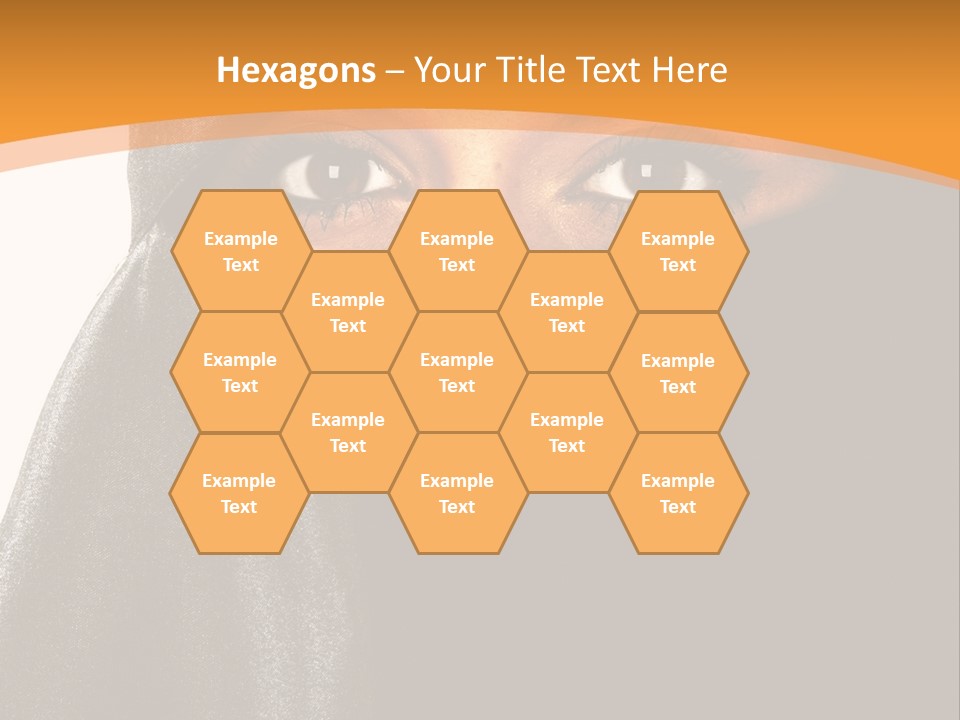 Middle Mysterious Beautiful PowerPoint Template