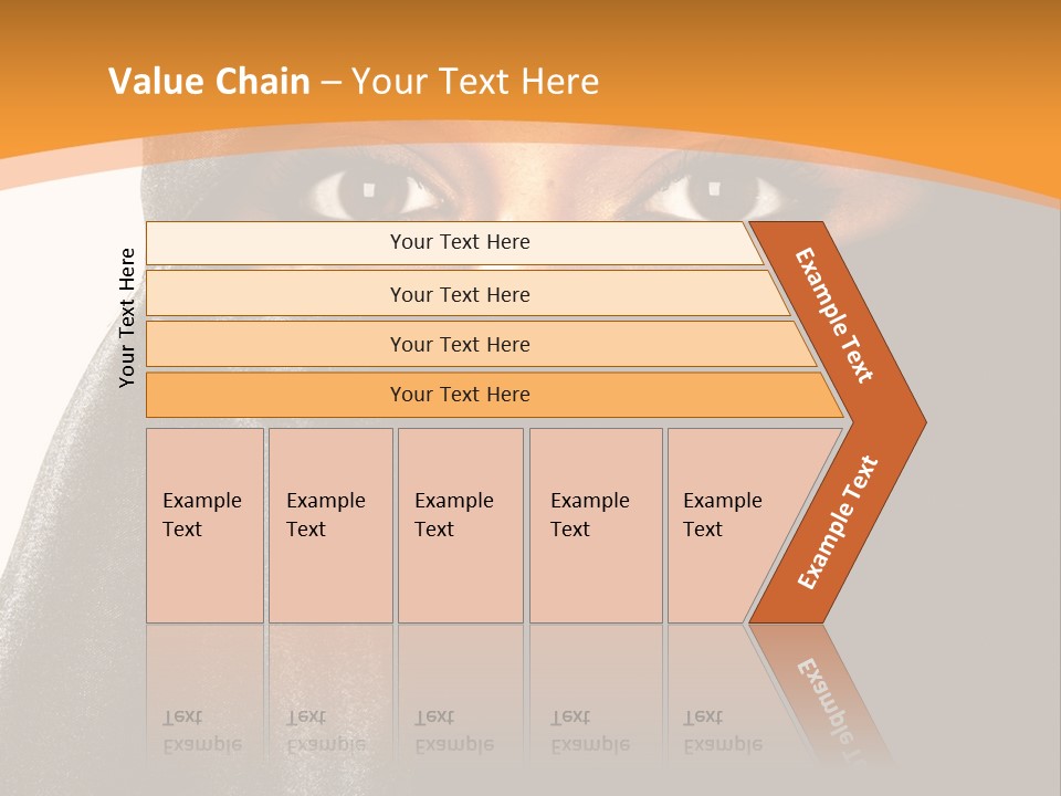 Middle Mysterious Beautiful PowerPoint Template