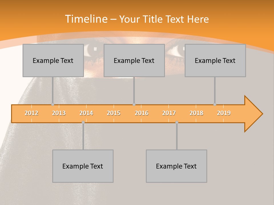 Middle Mysterious Beautiful PowerPoint Template