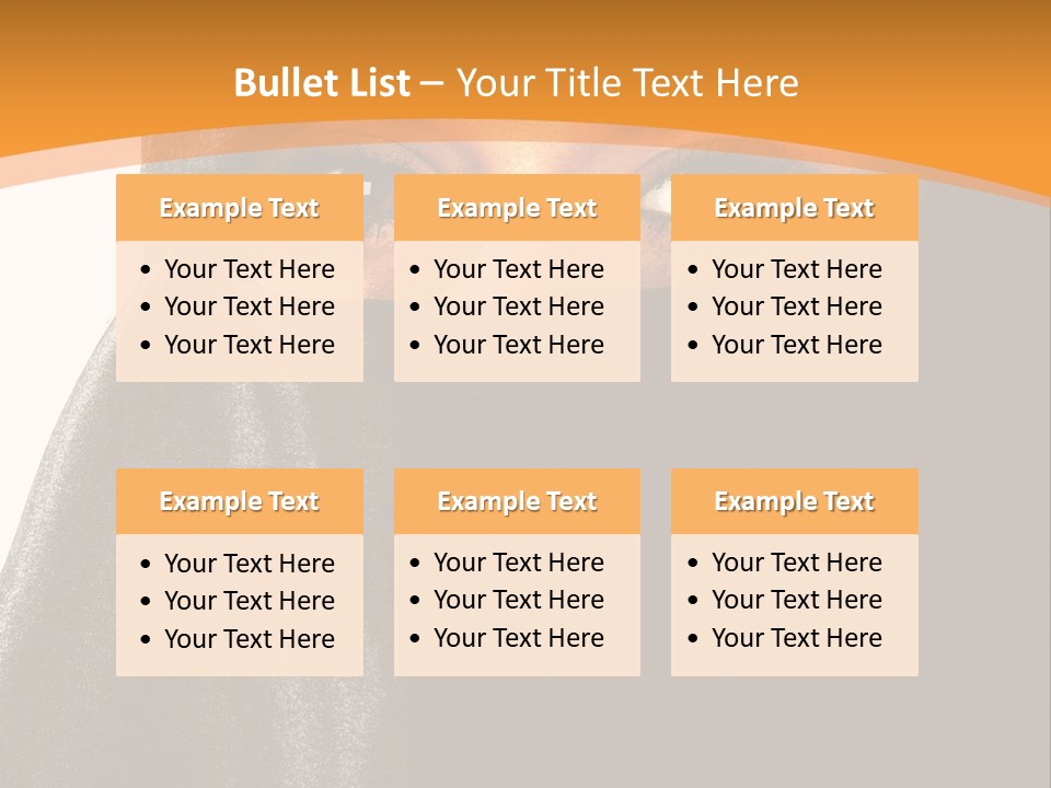 Middle Mysterious Beautiful PowerPoint Template