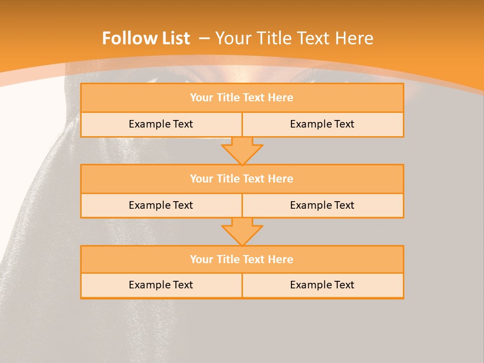 Middle Mysterious Beautiful PowerPoint Template