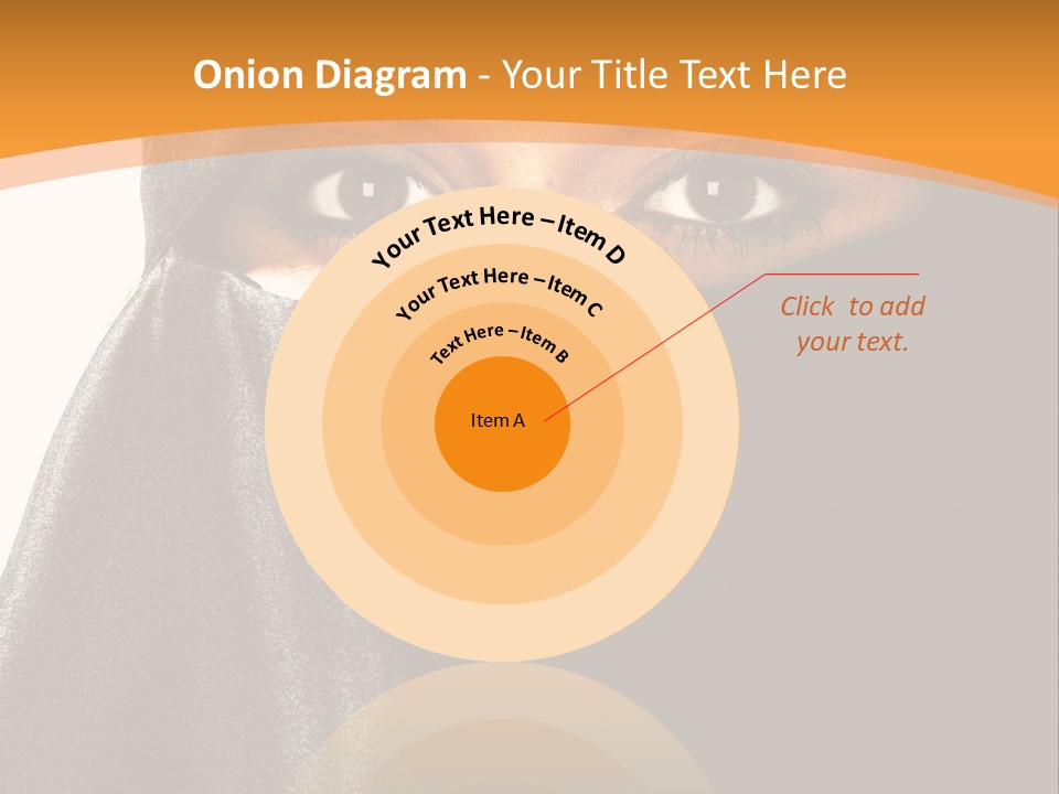 Middle Mysterious Beautiful PowerPoint Template