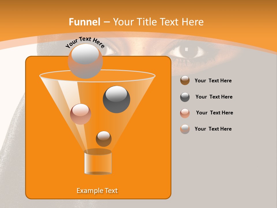Middle Mysterious Beautiful PowerPoint Template