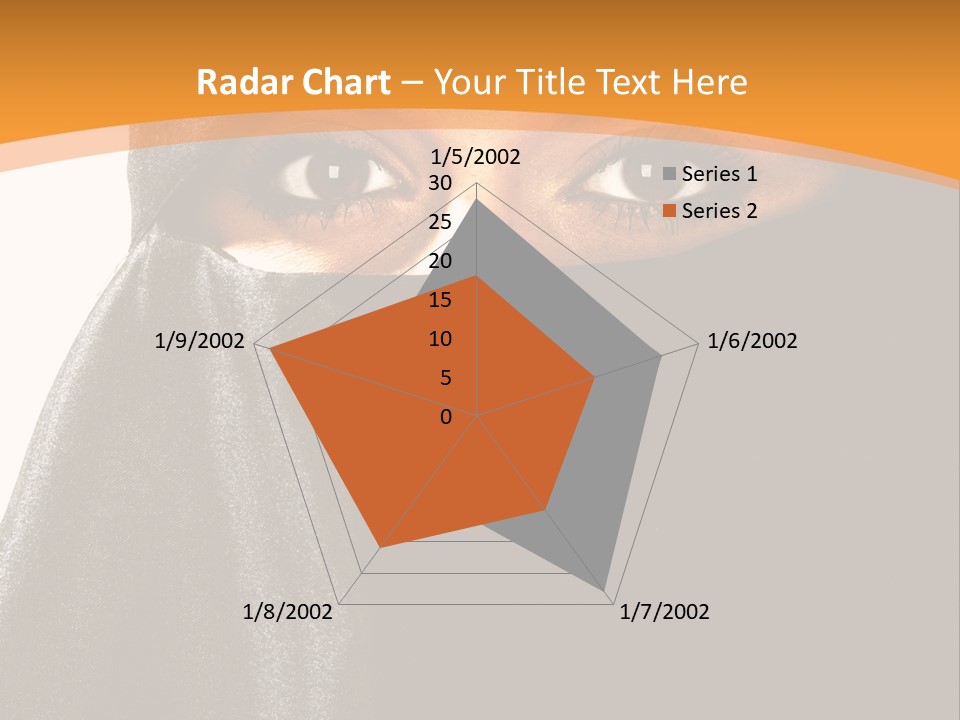 Middle Mysterious Beautiful PowerPoint Template