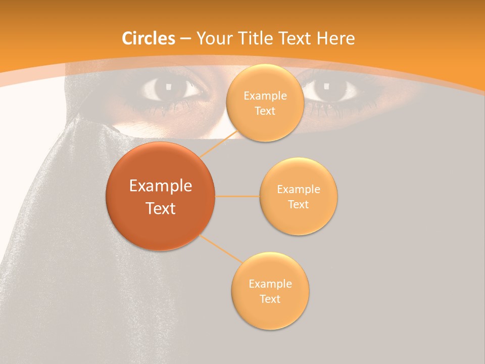 Middle Mysterious Beautiful PowerPoint Template