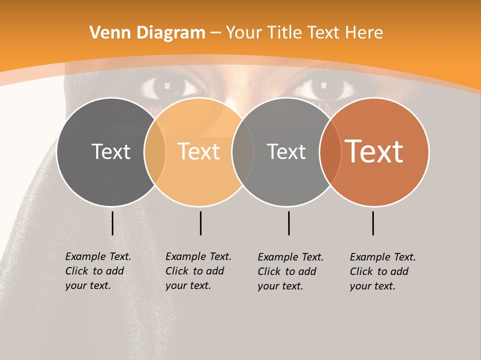 Middle Mysterious Beautiful PowerPoint Template