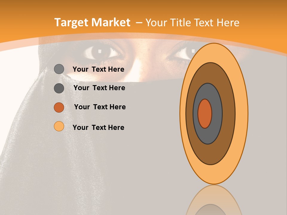 Middle Mysterious Beautiful PowerPoint Template