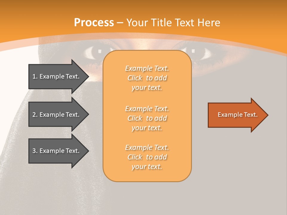 Middle Mysterious Beautiful PowerPoint Template