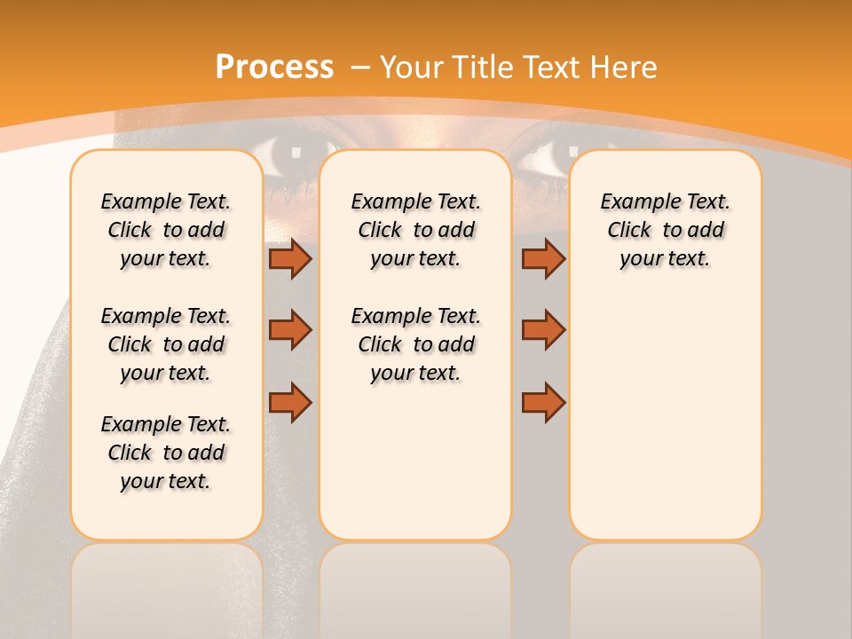 Middle Mysterious Beautiful PowerPoint Template