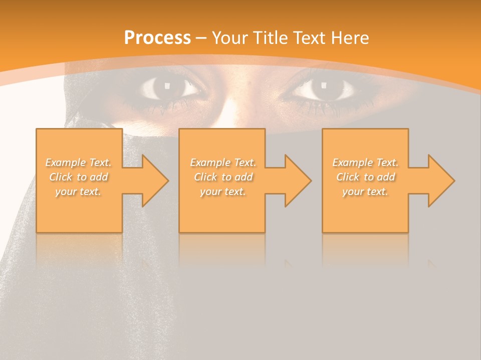 Middle Mysterious Beautiful PowerPoint Template