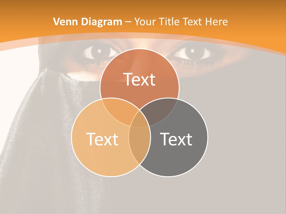 Middle Mysterious Beautiful PowerPoint Template