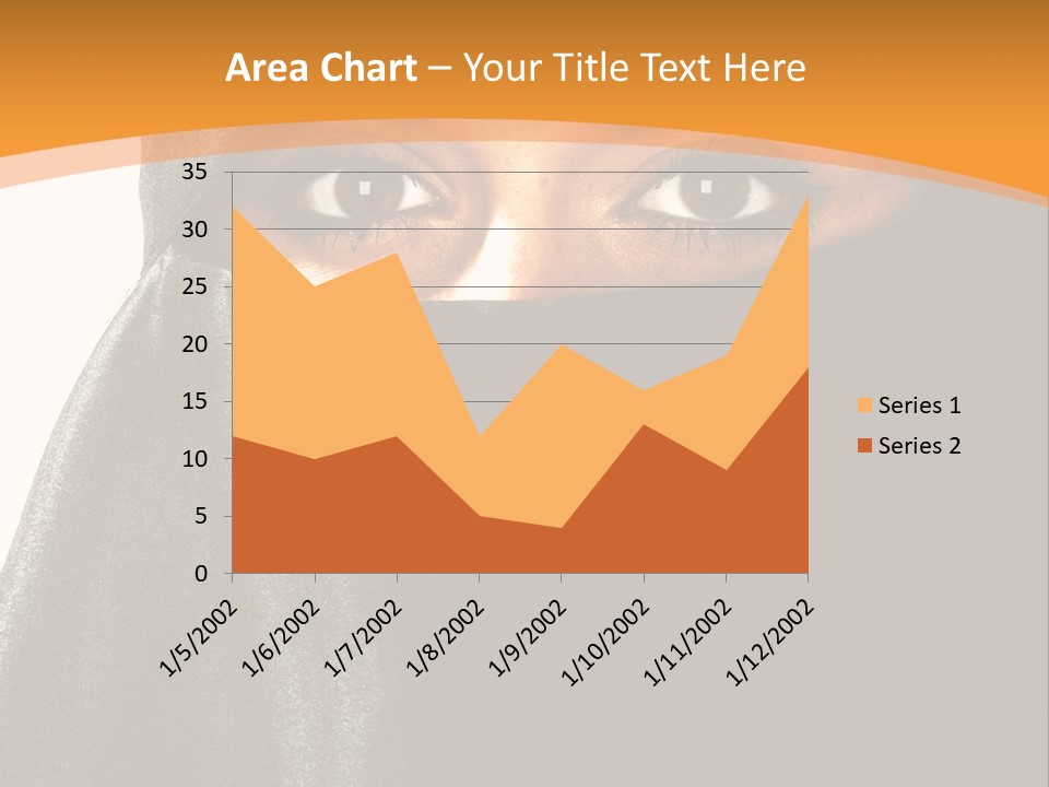 Middle Mysterious Beautiful PowerPoint Template