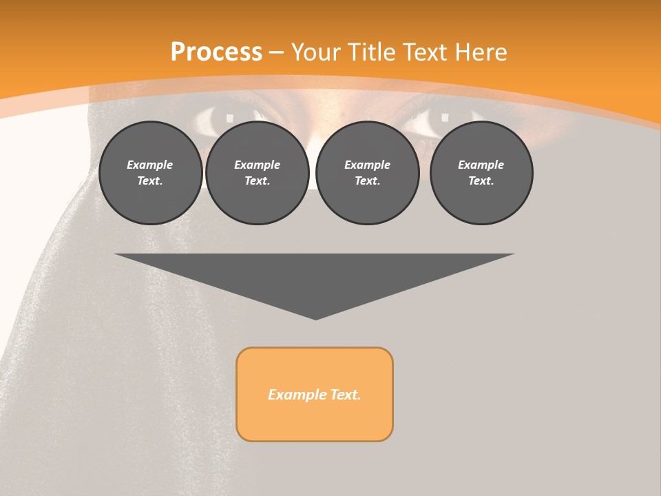 Middle Mysterious Beautiful PowerPoint Template