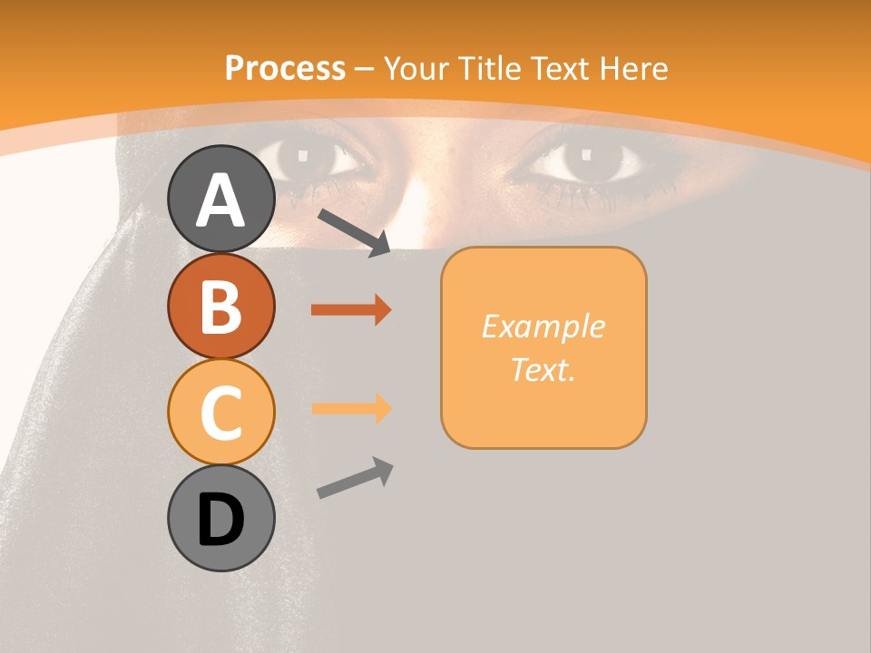 Middle Mysterious Beautiful PowerPoint Template