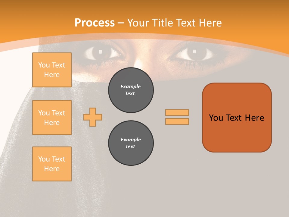 Middle Mysterious Beautiful PowerPoint Template