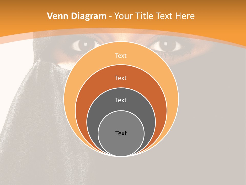Middle Mysterious Beautiful PowerPoint Template