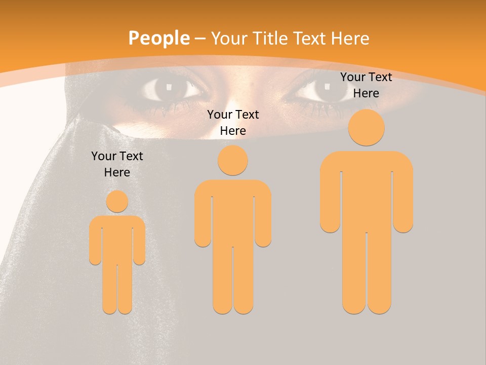 Middle Mysterious Beautiful PowerPoint Template