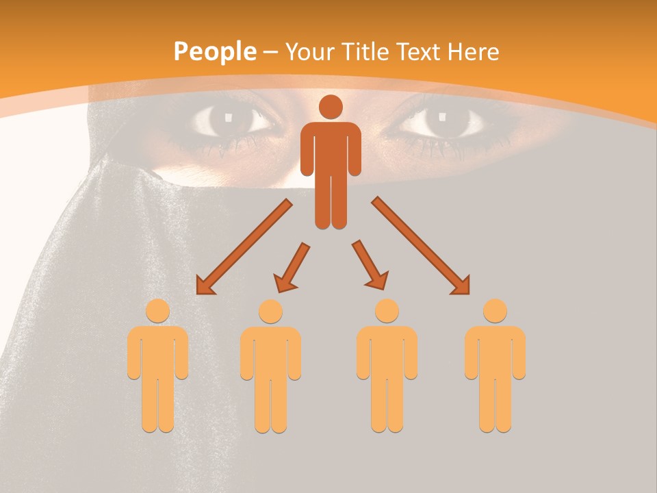 Middle Mysterious Beautiful PowerPoint Template