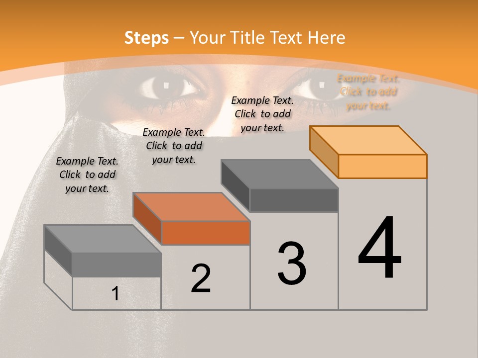 Middle Mysterious Beautiful PowerPoint Template
