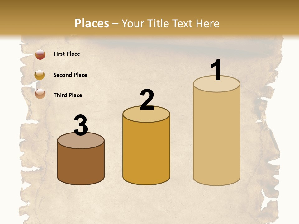 Isolated Brown Ancient PowerPoint Template