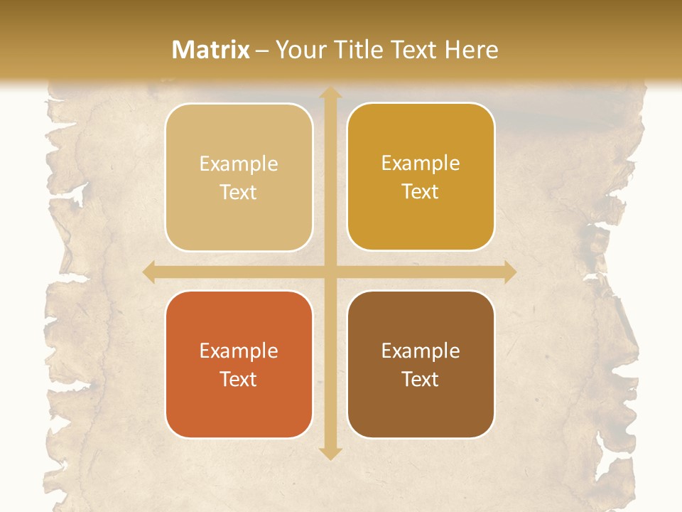 Isolated Brown Ancient PowerPoint Template