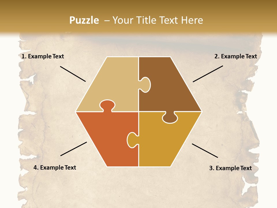 Isolated Brown Ancient PowerPoint Template