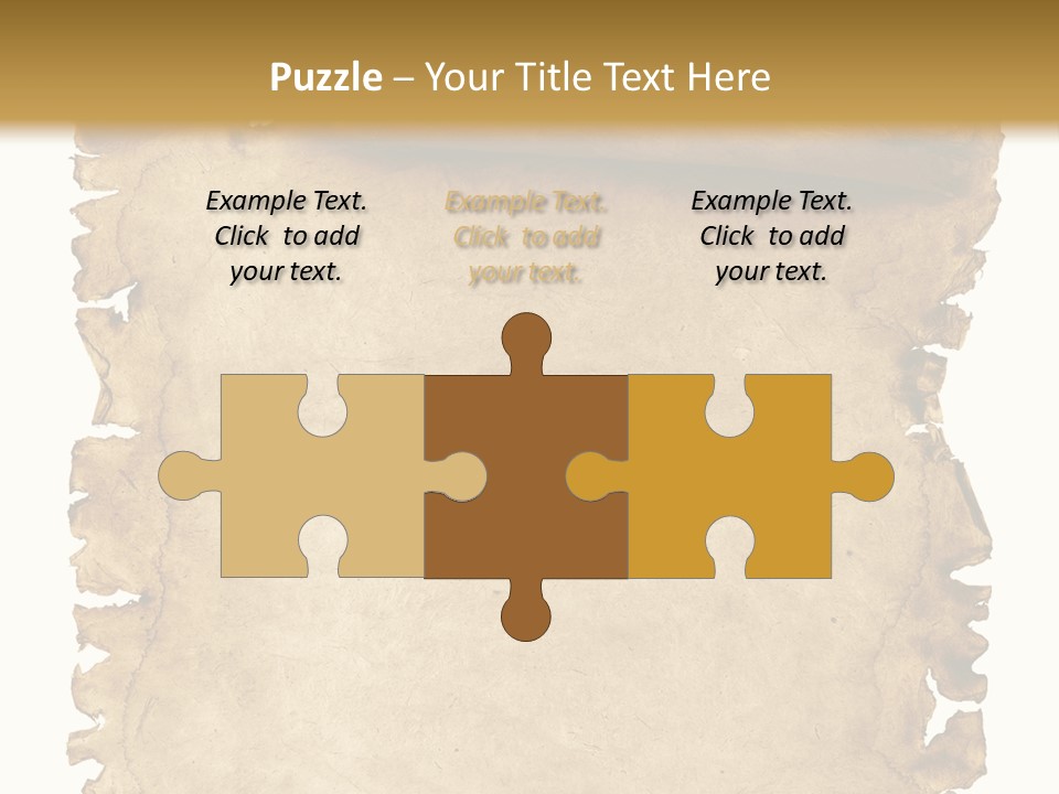 Isolated Brown Ancient PowerPoint Template