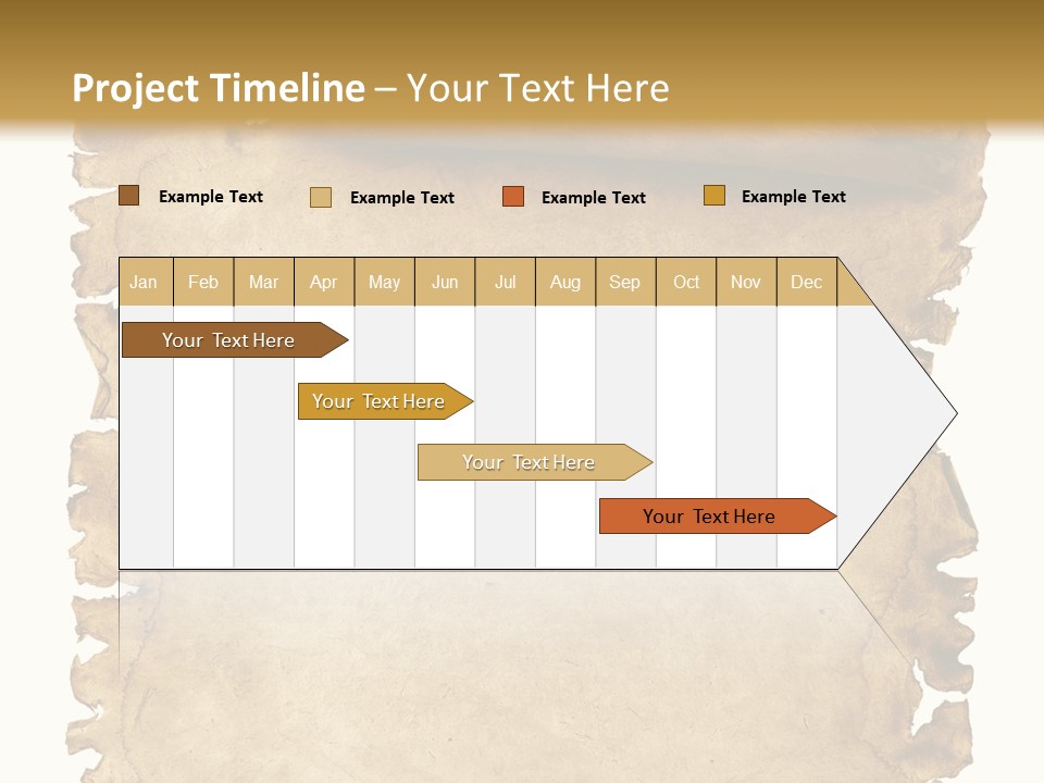 Isolated Brown Ancient PowerPoint Template