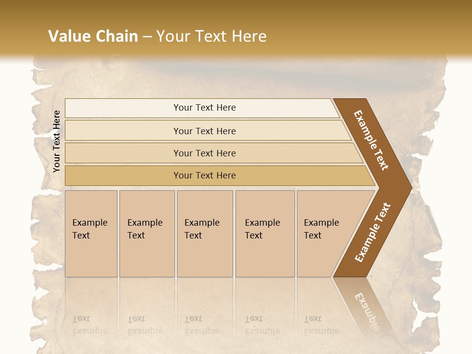 Isolated Brown Ancient PowerPoint Template