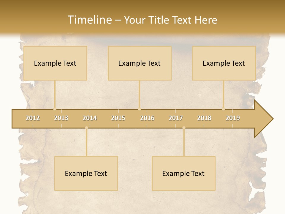 Isolated Brown Ancient PowerPoint Template