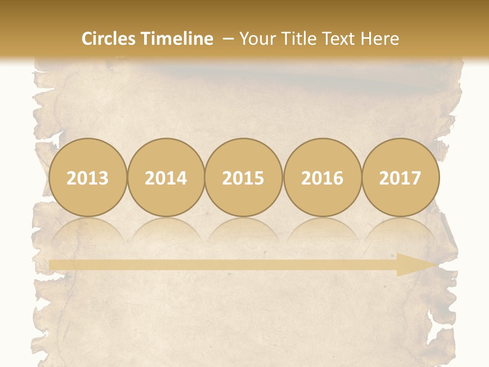 Isolated Brown Ancient PowerPoint Template