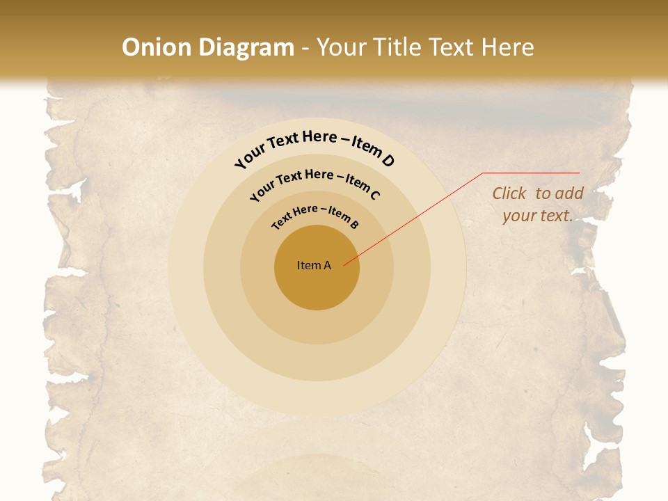 Isolated Brown Ancient PowerPoint Template