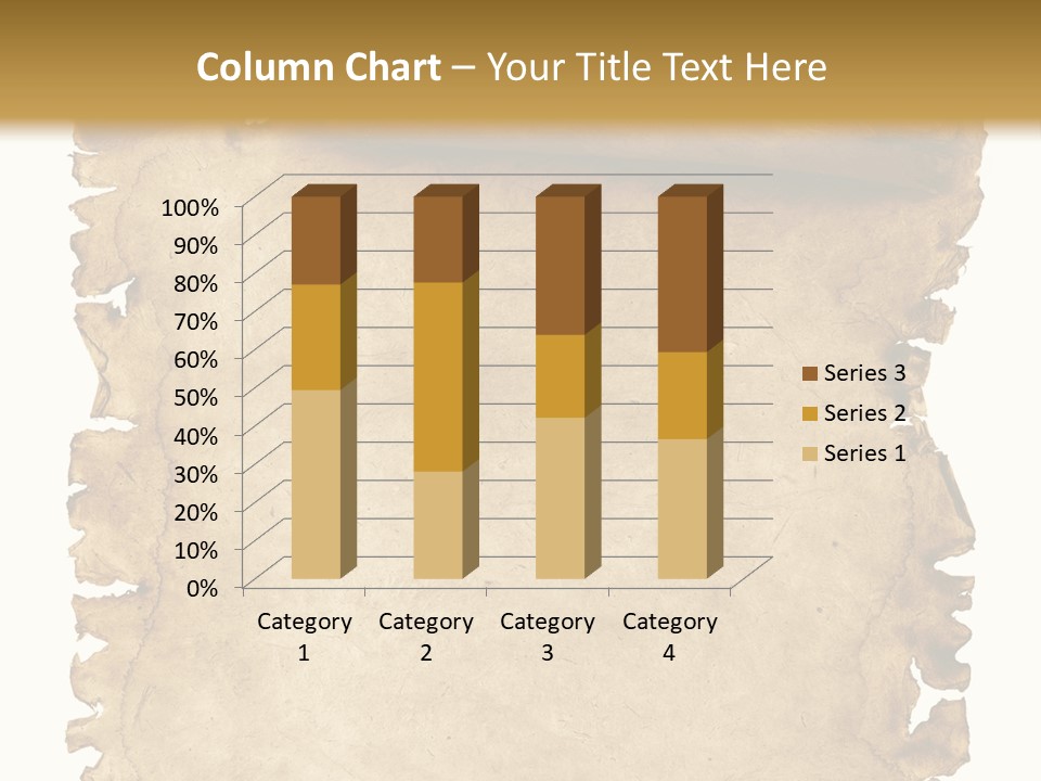 Isolated Brown Ancient PowerPoint Template