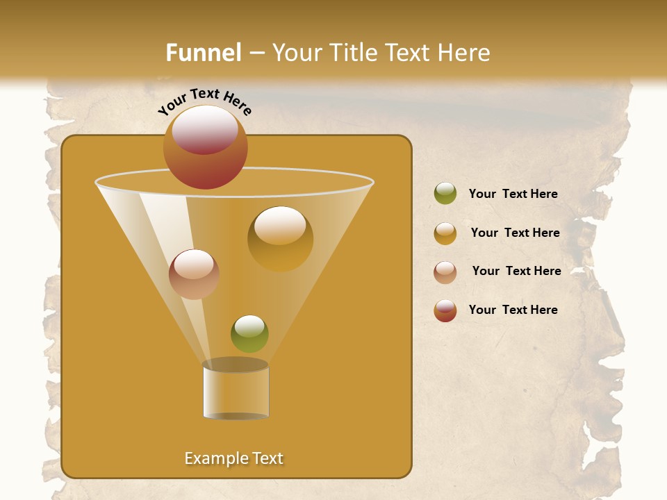 Isolated Brown Ancient PowerPoint Template