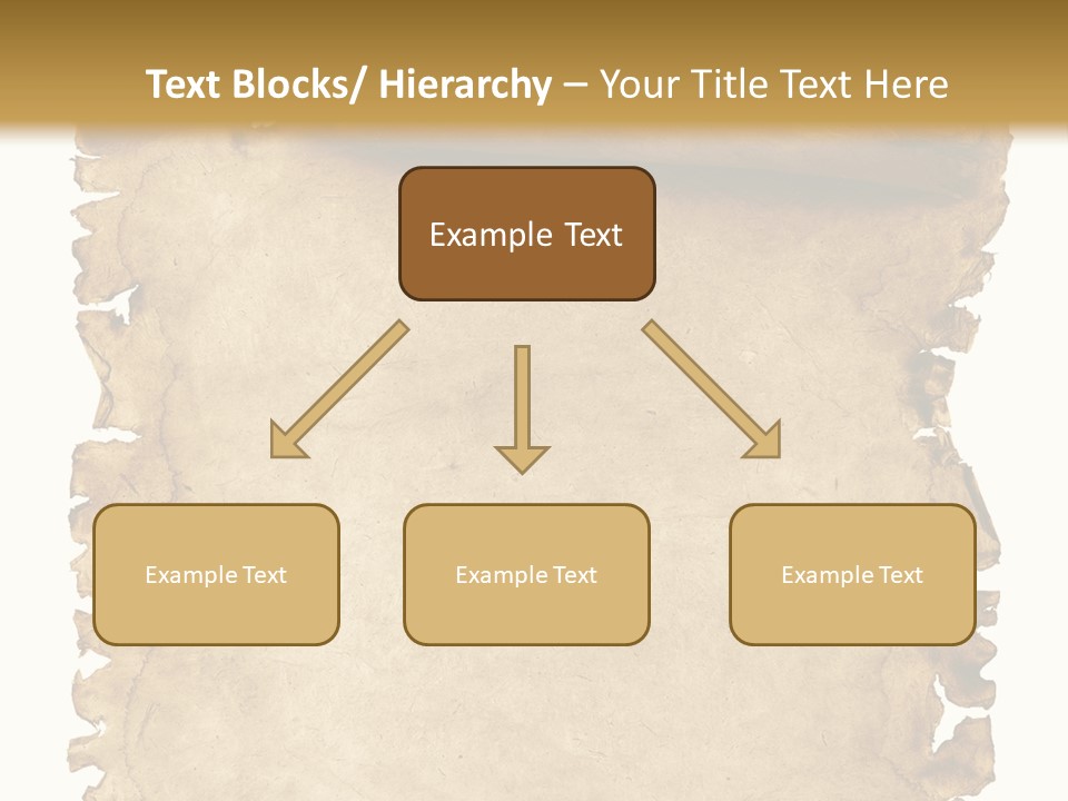 Isolated Brown Ancient PowerPoint Template