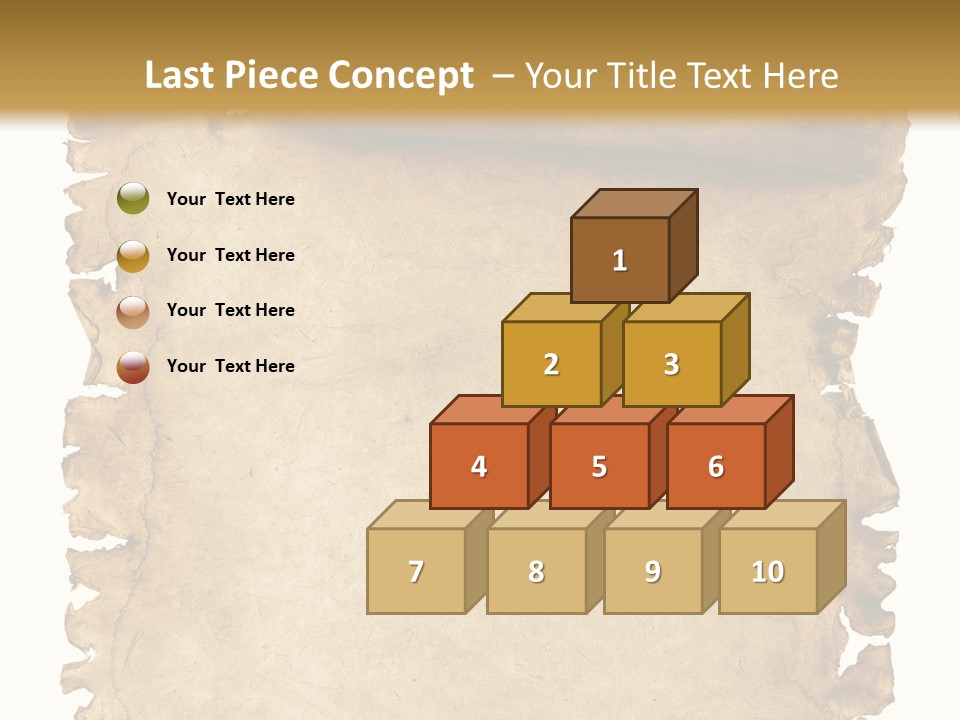 Isolated Brown Ancient PowerPoint Template