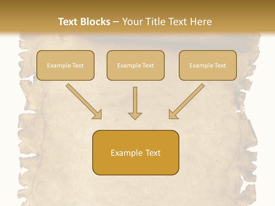 Isolated Brown Ancient PowerPoint Template