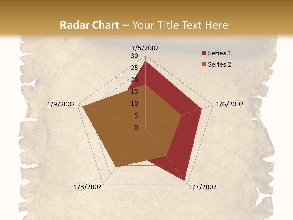 Isolated Brown Ancient PowerPoint Template